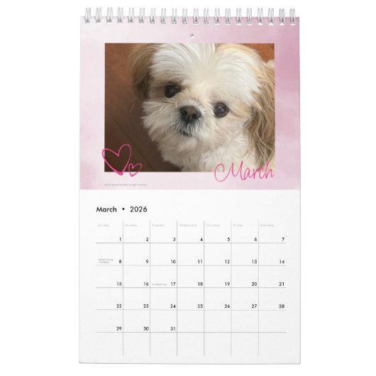 Mingxi Calendar 2026 Kalender (Mar 2026)