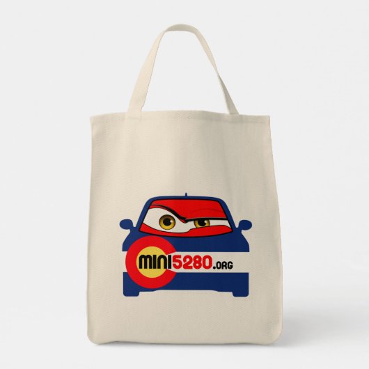 MINI5280 Dual Logo-Tas Tote Bag (Achterkant)