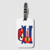 MINI5280 Eyes Bagagelabel (Voorkant (verticaal))