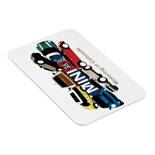 MINI5280 Motoring in Colorado Magneet (Rechterzijde)