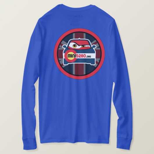 MINI5280 Unisex Long-Sleeve T-Shirt (Design achterkant)
