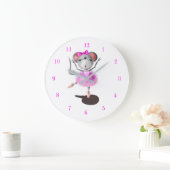 Mini 1 - Ronde wandklok (Huis)