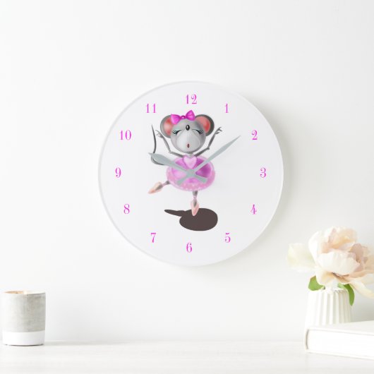 Mini 1 - Ronde wandklok (Huis)