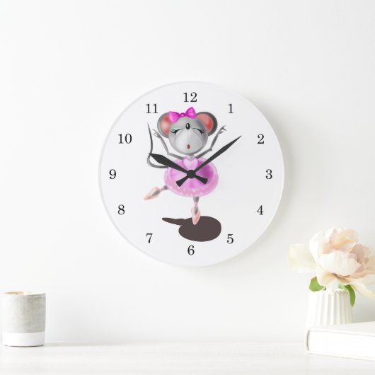 Mini 1 - Ronde wandklok (Huis)