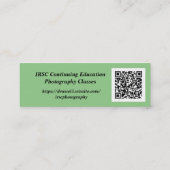 Mini, 3,0 x 1,0-inch mini-visitekaartje mini visitekaartje (Achterkant)