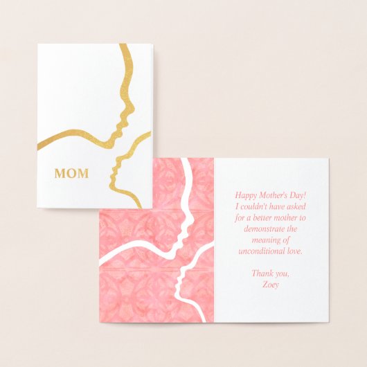 Mini (9x13cm) Foliekaart Folie Kaarten (Display)