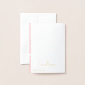 Mini (9x13cm) Foliekaart Folie Kaarten (Met envelop)