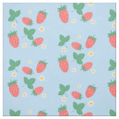 Mini Aardbei Bloesem Stof (Swatch)