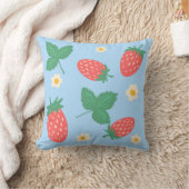 Mini Aardbeibloesem Kussen (Deken)
