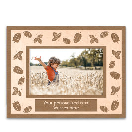 Mini aardbeien gepersonaliseerd gegraveerde lijstjes