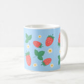 Mini Aardbeienbloesem Koffiemok (Voorkant rechts)