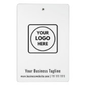 Mini Acryl Custom Logo Pro klembord (Achterkant)