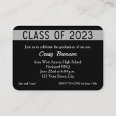 MINI Afstuderen Kaarten voor fotonodiging (Achterkant)