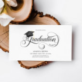 Mini Afstuderen uitnodigen, Klasse van 2024 Afstud Informatiekaartje