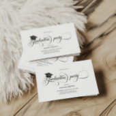 Mini Afstuderen uitnodigen, Klasse van 2024 Afstud Informatiekaartje