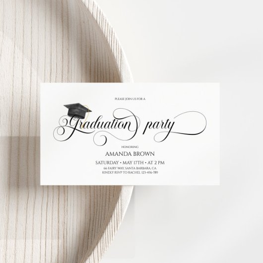 Mini Afstuderen uitnodigen, Klasse van 2024 Afstud Informatiekaartje