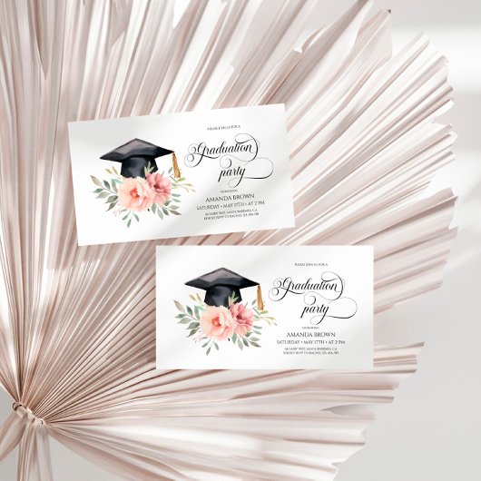 Mini Afstuderen uitnodigen, Klasse van 2024 Afstud Informatiekaartje