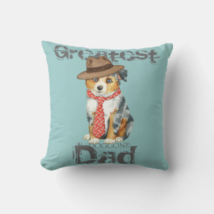 Mini American Shepherd Dad Kussen