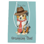 Mini American Shepherd Dad Medium Cadeauzakje (Achterkant)