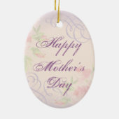 Mini American Shepherd Heart Mam Ceramic Ornament (Achterkant)