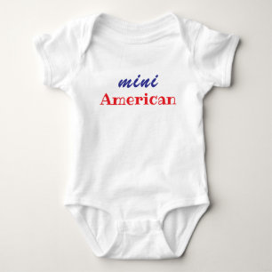 Mini Amerikaan, Cadeau voor Cute Baby, Meisje, Jon Romper