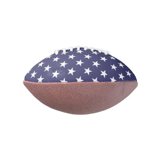 Mini-Amerikaans Football met sterren en strepen (Gedraaid 90)