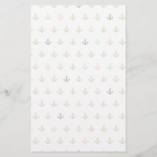 Mini Anchor Pattern Briefpapier