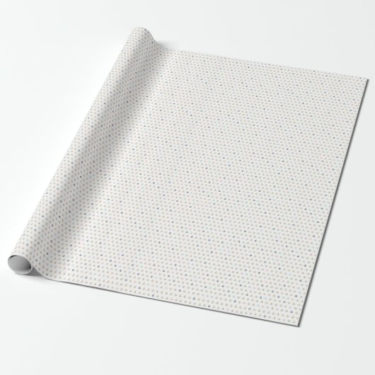 Mini Anchor Pattern Cadeaupapier (Uitgerold)