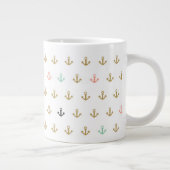 Mini Anchor Pattern Grote Koffiekop (Rechts)