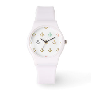 Mini Anchor Pattern Horloge