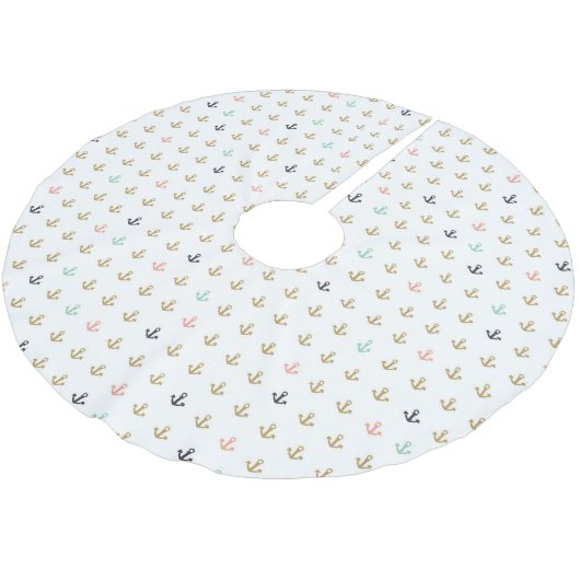 Mini Anchor Pattern Kerstboom Rok (Gekanteld)