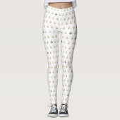 Mini Anchor Pattern Leggings (Voorkant)