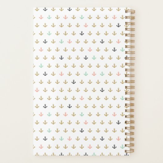 Mini Anchor Pattern Planner (Achterkant)