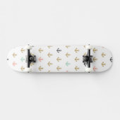 Mini Anchor Pattern Skateboard (Horizontaal)