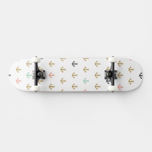 Mini Anchor Pattern Skateboard (Horizontaal)