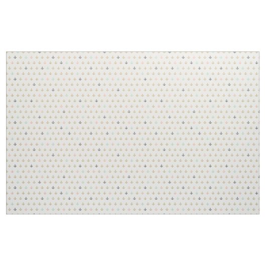 Mini Anchor Pattern Stof (Fat Quarter)