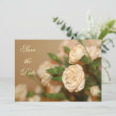 Mini-anjer bespaart datum/uitnodiging save the date (Staand voorkant)