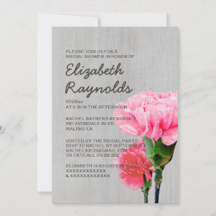 mini-anjer-bridal Shower-uitnodigingen Kaart