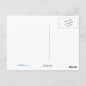 Mini Art Calico Cat Slaapend Briefkaart (Achterkant)