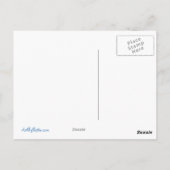 Mini Art Cat Fantasy Gele Hemel Fauve Ocean Stars Briefkaart (Achterkant)