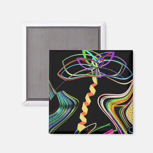 Mini Art Neon Palm Magneet (Voorkant / Achterkant)
