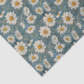 Mini Art Nouveau Shasta Daisies – 10 lb, 17 "x23" Tissuepapier (Detail)