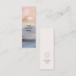 Mini  Artiest Bladwijzer Sjabloon Mini Visitekaartje