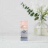 Mini  Artiest Bladwijzer Sjabloon Visitekaartje (Staand voorkant)