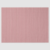 Mini Aurora Rode Gingham Geruite Patroon Tissuepapier (Voorkant)