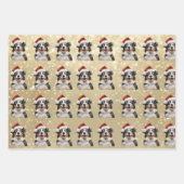 Mini Aussie 2 vakantiepapier Inpakpapier Vel (Voorkant 2)