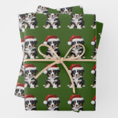 Mini Aussie 6 Vakantie Inpakpapier Vel (In situ)