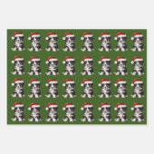 Mini Aussie 6 Vakantie Inpakpapier Vel (Voorkant)