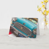 Mini Austin Greetings Card Kaart (Gele Bloem)