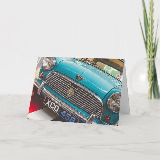 Mini Austin Greetings Card Kaart (Voorkant)